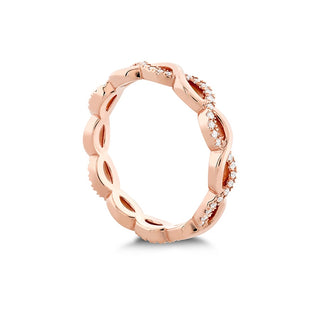 Hearts on Fire Destiny Lace Twist Eternity Band HBADSTLACT8R-Z60-C
