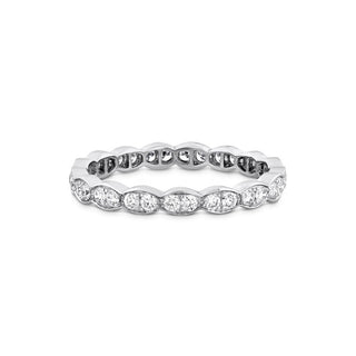 Hearts on Fire Lorelei Floral Eternity Band HBAFLORELPL-Z80-N