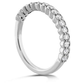 Hearts on Fire Isabelle Milgrain Diamond Band HBAISABML00428R-N