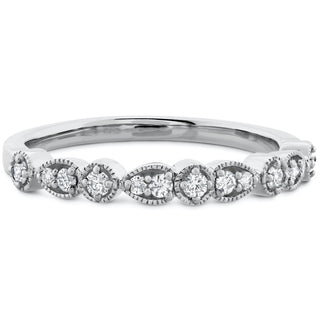 Hearts on Fire Isabelle Teardrop Milgrain Diamond Band HBAISATRM00198R-N
