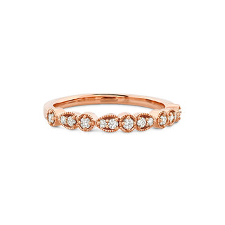 Hearts on Fire Isabelle Teardrop Milgrain Diamond Band HBAISATRM00198R-N