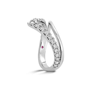 Hearts on Fire Harley Silhouette Power Band HP-HBA75558W-Z65-C