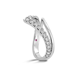 Hearts on Fire Harley Silhouette Power Band HP-HBA75558W-Z65-N