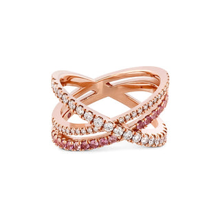 Hearts On Fire Herley Warp Power Band With Sapphires HP-HBA75538R-Z65-SAPH-N