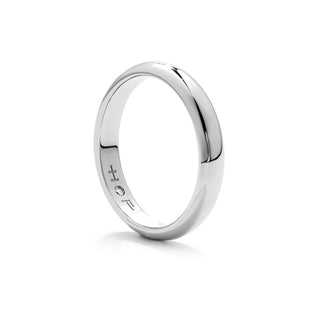 Hearts On Fire Men's Half-Round Comfort Fit Band HGHRBAND8W-8