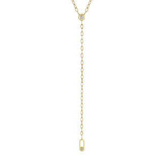 Michael M Link Streamlined Y Necklace CN352