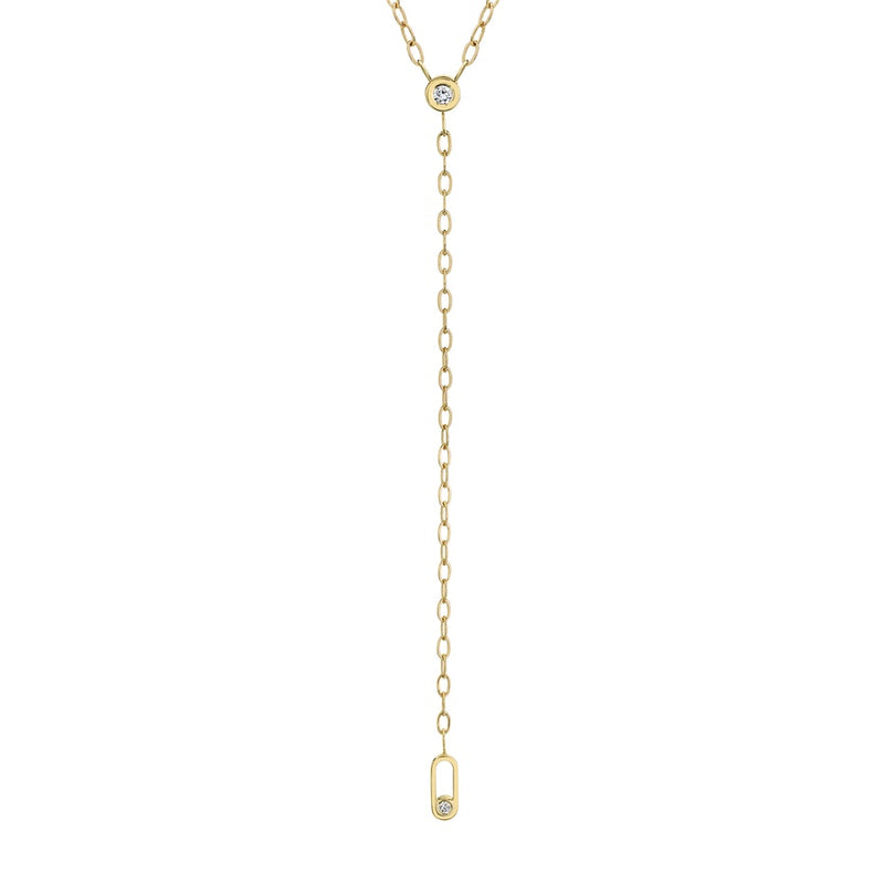 Michael M Link Streamlined Y Necklace CN352