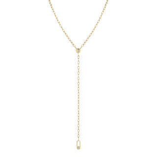 Michael M Link Streamlined Y Necklace CN352