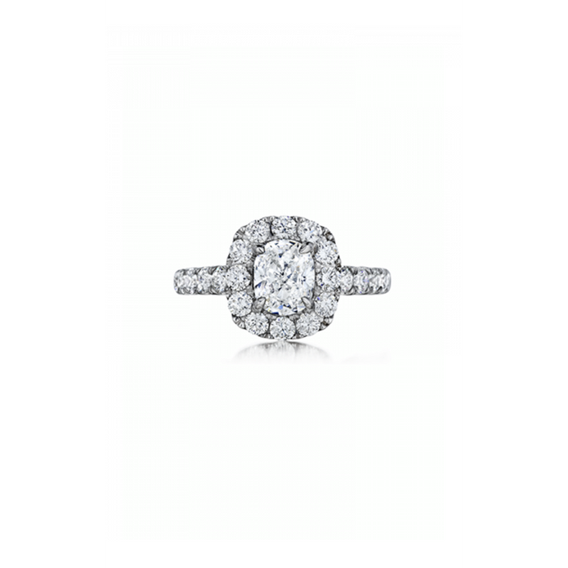 Henri Daussi Engagement Ring ZW