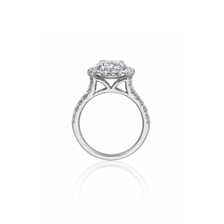 Henri Daussi Engagement Ring HAMDM