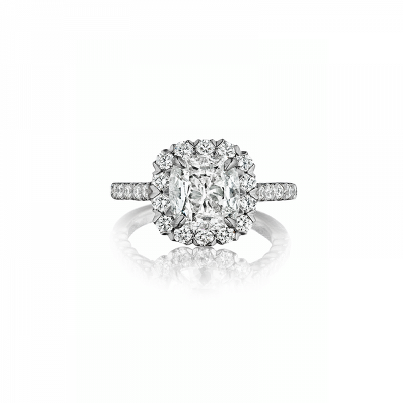 Henri Daussi Engagement Ring ZJS