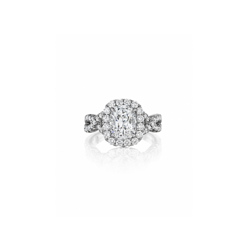 Henri Daussi Engagement Ring AW