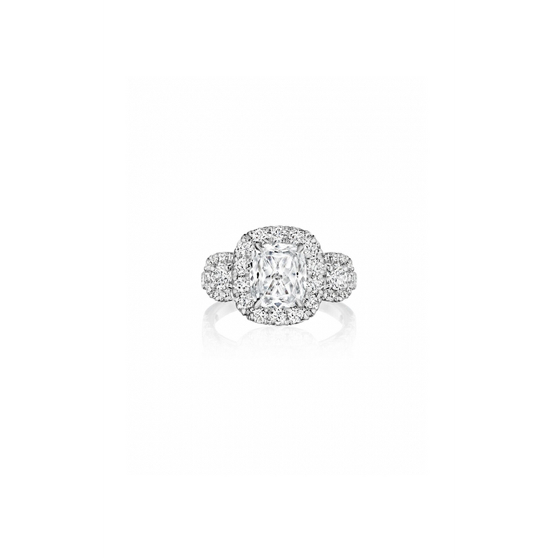 Henri Daussi Engagement Ring HACMB