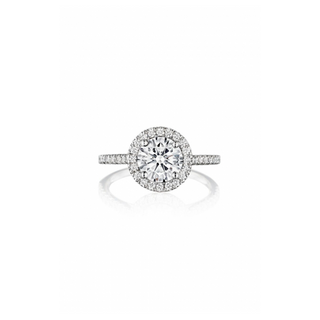 Henri Daussi Engagement Ring HALG