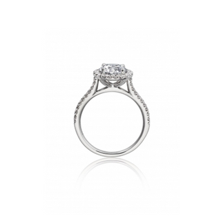 Henri Daussi Engagement Ring HALG