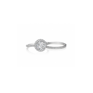 Henri Daussi Engagement Ring HALG