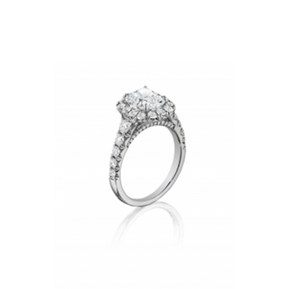 Henri Daussi Engagement Ring AV