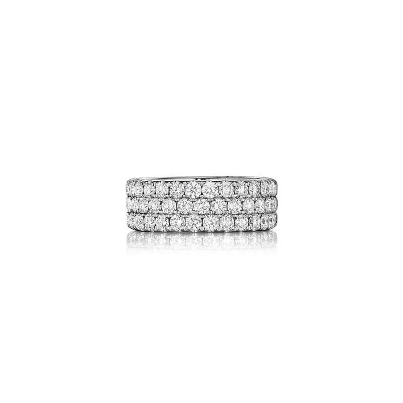 Henri Daussi Wedding Band R18E