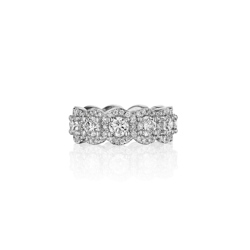 Henri Daussi Wedding Band R25E