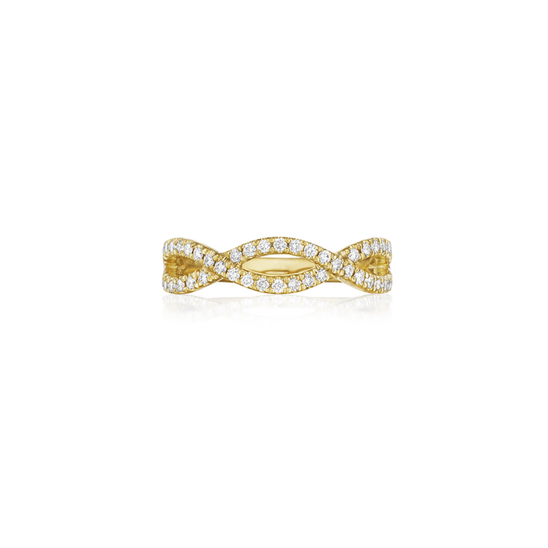 Henri Daussi Wedding Band R23-8H