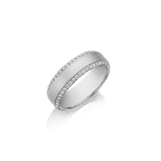 Henri Daussi Men's Wedding Band MB1E