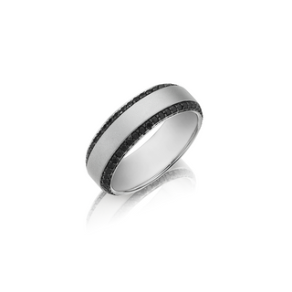 Henri Daussi Men's Wedding Band MB2E