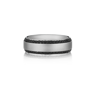 Henri Daussi Men's Wedding Band MB2E