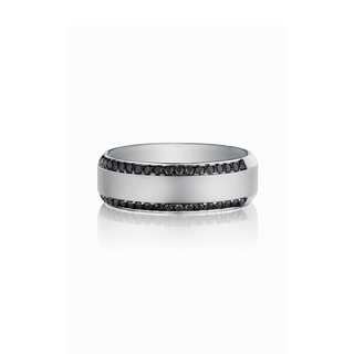 Henri Daussi Men's Wedding Band MB2H