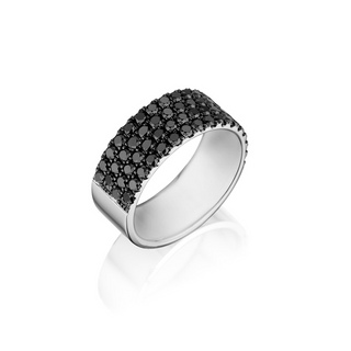 Henri Daussi Men's Wedding Band MB4H
