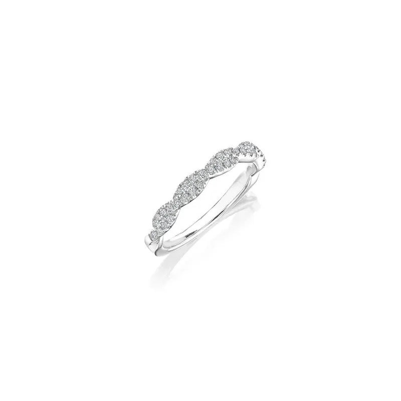 .25CTW 14KW PAVE BAND