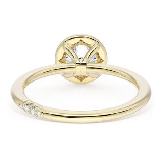 Round Solitaire Engagement Ring