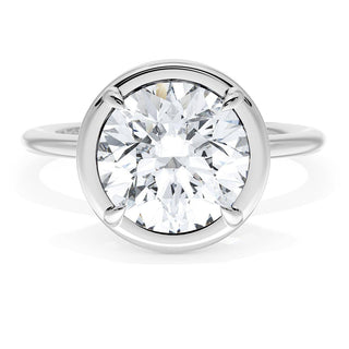 Round Solitaire Engagement Ring