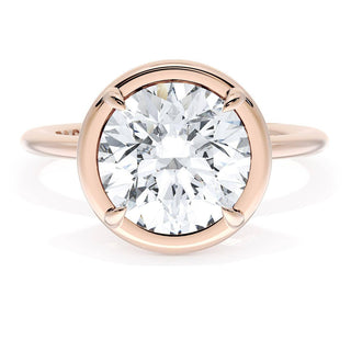 Round Solitaire Engagement Ring