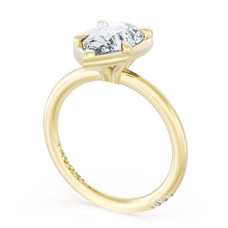 Pear Solitaire Engagement Ring