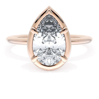 Pear Solitaire Engagement Ring