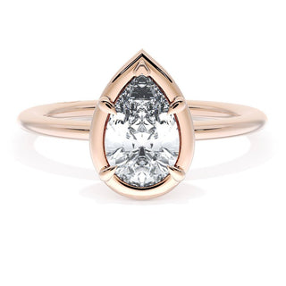 Pear Solitaire Engagement Ring
