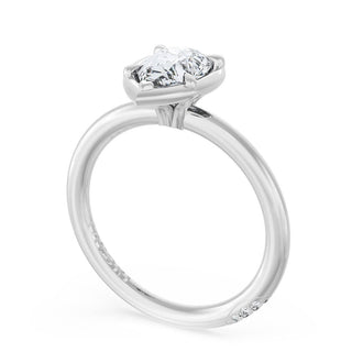 Pear Solitaire Engagement Ring