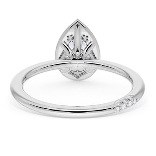 Pear Solitaire Engagement Ring