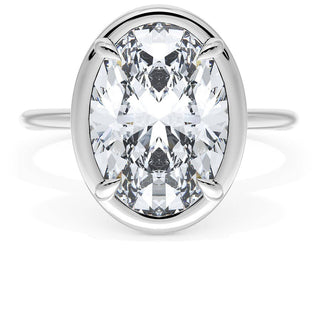 Oval Solitaire Engagement Ring