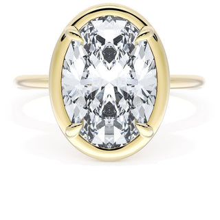 Oval Solitaire Engagement Ring