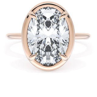 Oval Solitaire Engagement Ring