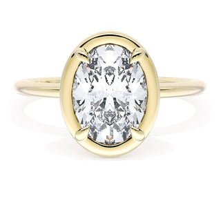 Oval Solitaire Engagement Ring