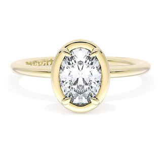 Oval Solitaire Engagement Ring