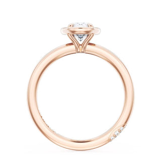 Oval Solitaire Engagement Ring