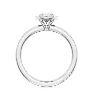 Oval Solitaire Engagement Ring