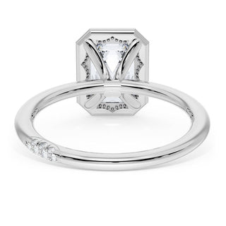 Emerald Solitaire Engagement Ring