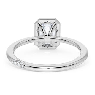 Emerald Solitaire Engagement Ring