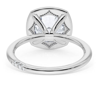 Cushion Solitaire Engagement Ring