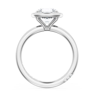 Cushion Solitaire Engagement Ring