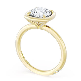 Cushion Solitaire Engagement Ring